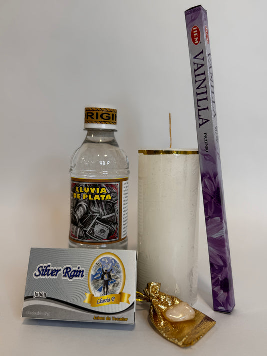Kit Lluvia de Plata — Magia y Abundancia