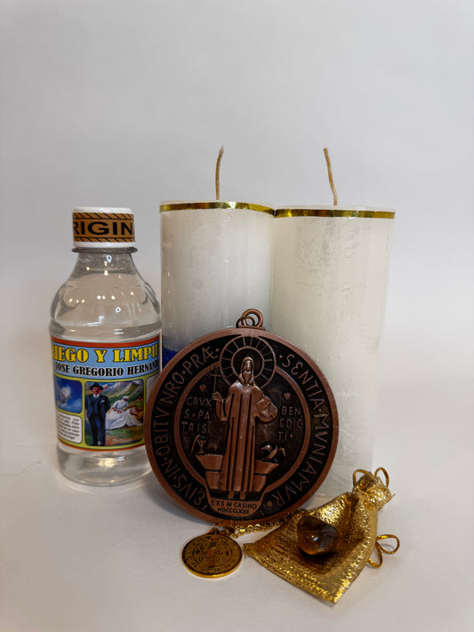 Kit San Benito — Luz Protectora