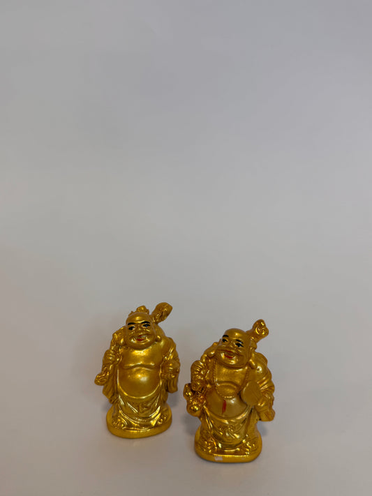 Budas Medianos Dorados Imágenes de abundancia y sabiduría, perfectas para decorar y llenar de paz, protección y prosperidad el hogar o negocio
